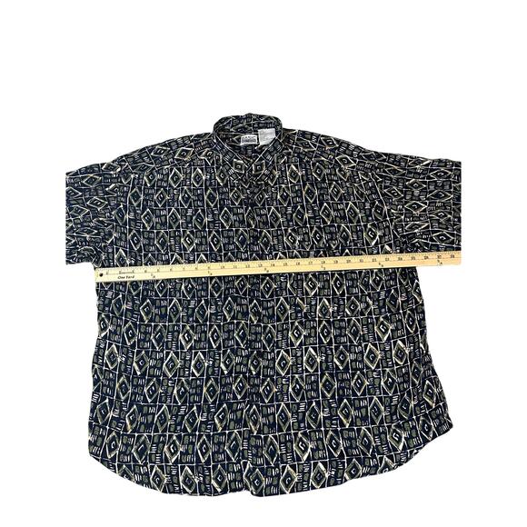 Basic Editions Men’s Hawaiian Button Down, XL 100% Rayon - Picture 5 of 5